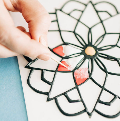 Stained Glass Kit - Craft for Art Turkish Mosaic Lamp Workshop