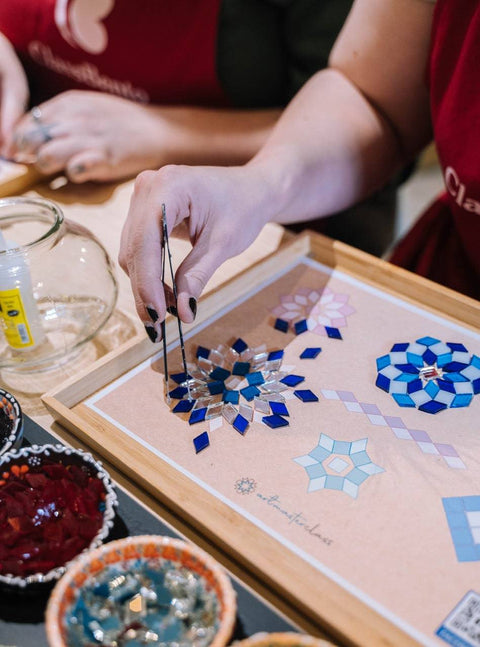 Craft for Art Special Event - Craft for Art Turkish Mosaic Lamp Workshop