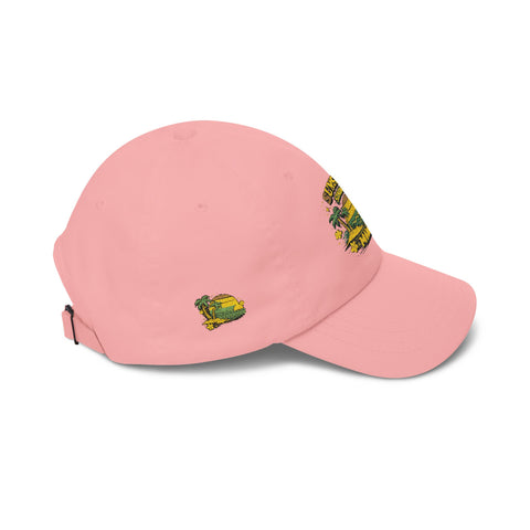 "Sunshine State of Mind" Embroidered Beach Retro Baseball Hat
