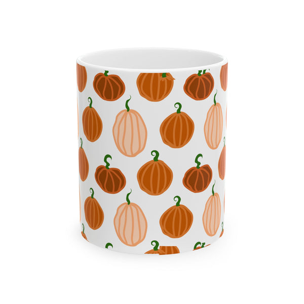 Pumpkins Ceramic Mug, (11oz)