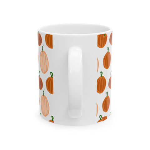 Pumpkins Ceramic Mug, (11oz)