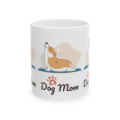 Dog Mom Ceramic Mug, (11oz, 15oz)