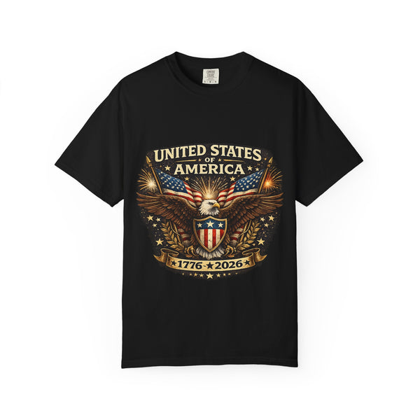 United States of America Eagle T-Shirt — 1776–2026 Patriotic Tee