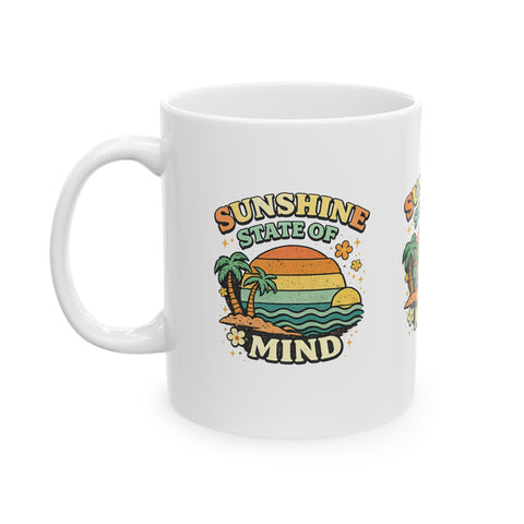 Sunshine Mind Ceramic Mug, (11oz)