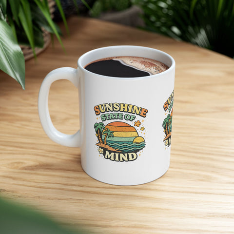 Sunshine Mind Ceramic Mug, (11oz)