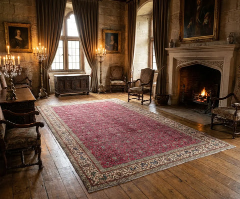 The Anatolian Legacy: 1970s Rare Vintage Hand-Knotted Masterpiece