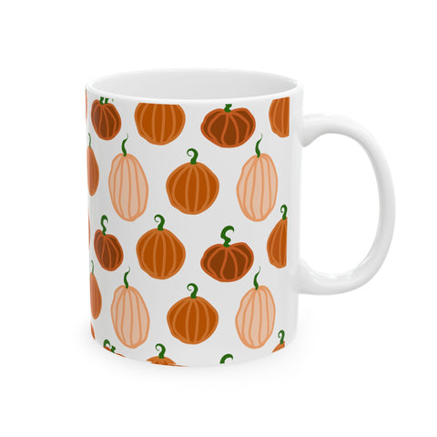 Pumpkins Ceramic Mug, (11oz)