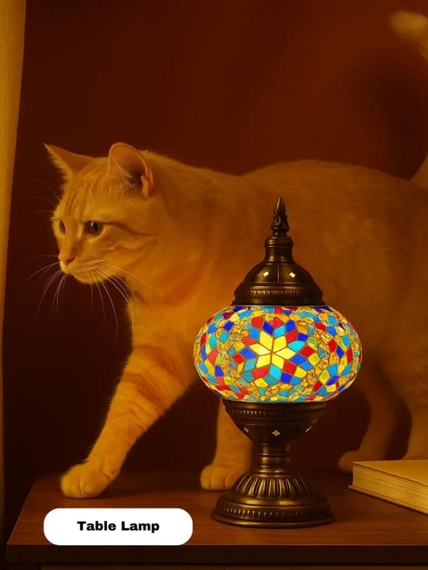 The Villages Mosaic Art Classes - Craft for Art Turkish Mosaic Lamp Workshop
