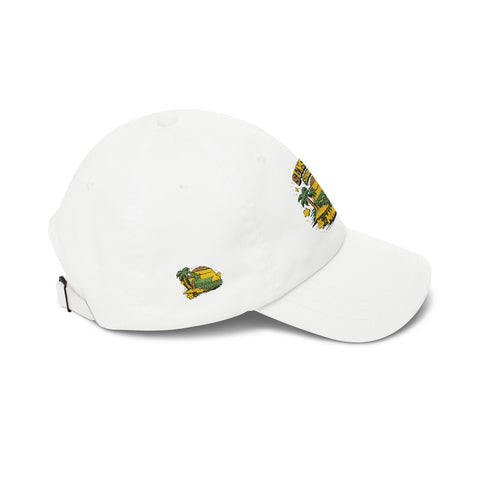 "Sunshine State of Mind" Embroidered Beach Retro Baseball Hat