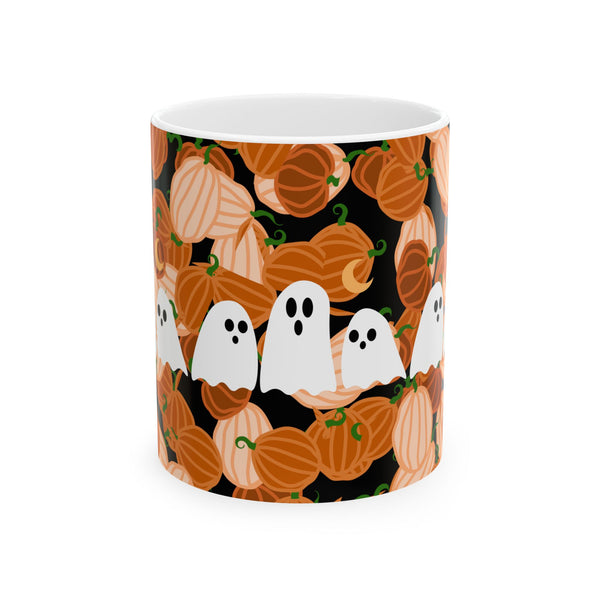 Boo Pumpkins Ceramic Mug, (11oz)