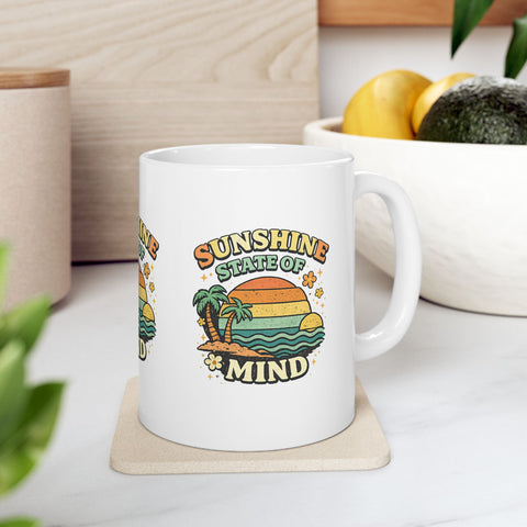 Sunshine Mind Ceramic Mug, (11oz)
