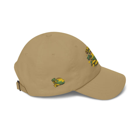 "Sunshine State of Mind" Embroidered Beach Retro Baseball Hat