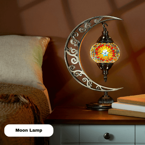 Moon Lamp Homekit - Craft for Art Turkish Mosaic Lamp Workshop