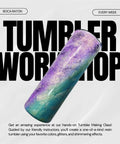 Tumbler Making Class Boca Raton - Craft for Art Turkish Mosaic Lamp Workshop