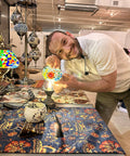 Marina Grande Special Event - Craft for Art Turkish Mosaic Lamp Workshop