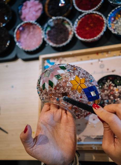 Marina Grande Special Event - Craft for Art Turkish Mosaic Lamp Workshop