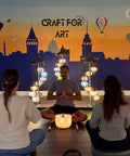 Boca Raton Meditation Classes - Craft for Art Turkish Mosaic Lamp Workshop