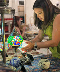 Tampa Mosaic Art Classes - Craft for Art Turkish Mosaic Lamp Workshop