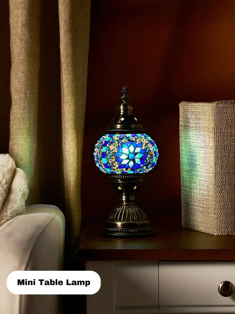 Mini Table Lamp Homekit - Craft for Art Turkish Mosaic Lamp Workshop