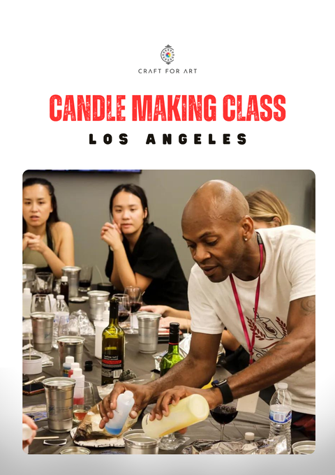 K.Liddel Candle Making Class - Craft for Art