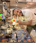 Port Richey Mosaic Art Classes - Craft for Art Turkish Mosaic Lamp Workshop