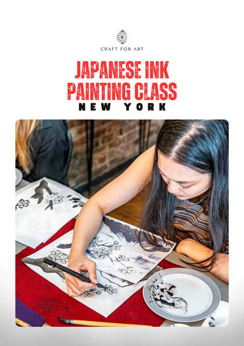 Japanese Ink-Painting Class - Craft for Art