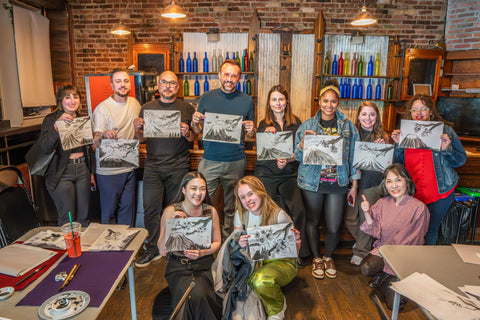 Japanese Ink-Painting Class - Craft for Art