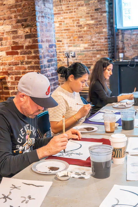 Japanese Ink-Painting Class - Craft for Art