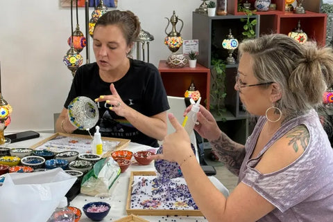 Mosaic Art Class in Fredericksburg
