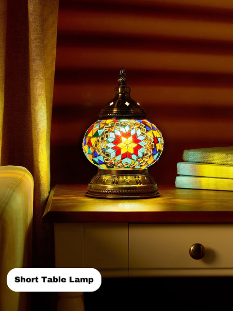 Keep your own handcrafted mosaic lamp!