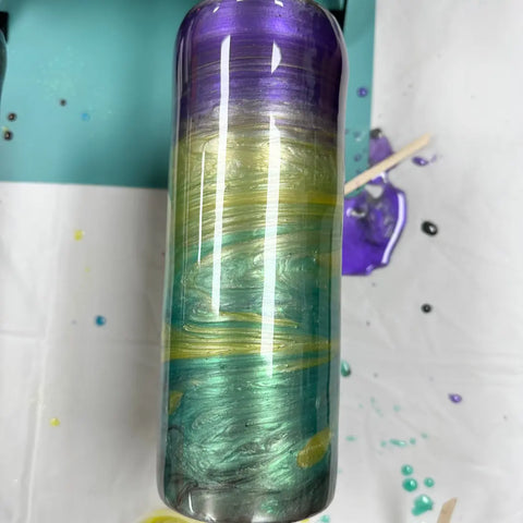 Tumbler Making Class Boca Raton - Craft for Art Turkish Mosaic Lamp Workshop