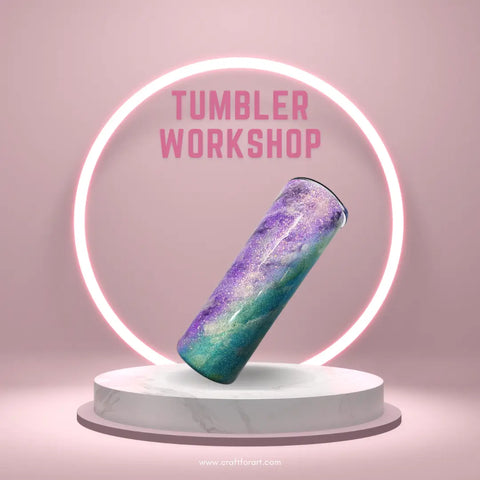 Tumbler Making Class Boca Raton - Craft for Art Turkish Mosaic Lamp Workshop