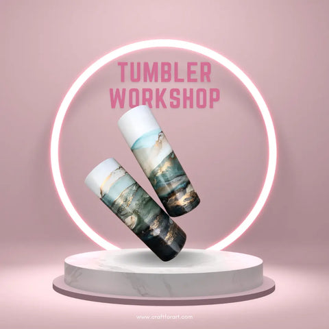 Tumbler Making Class Boca Raton - Craft for Art Turkish Mosaic Lamp Workshop